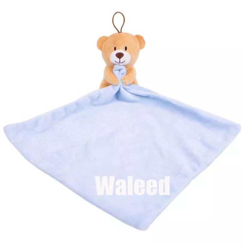 Personalised Baby Comfort Blanket - Add Name