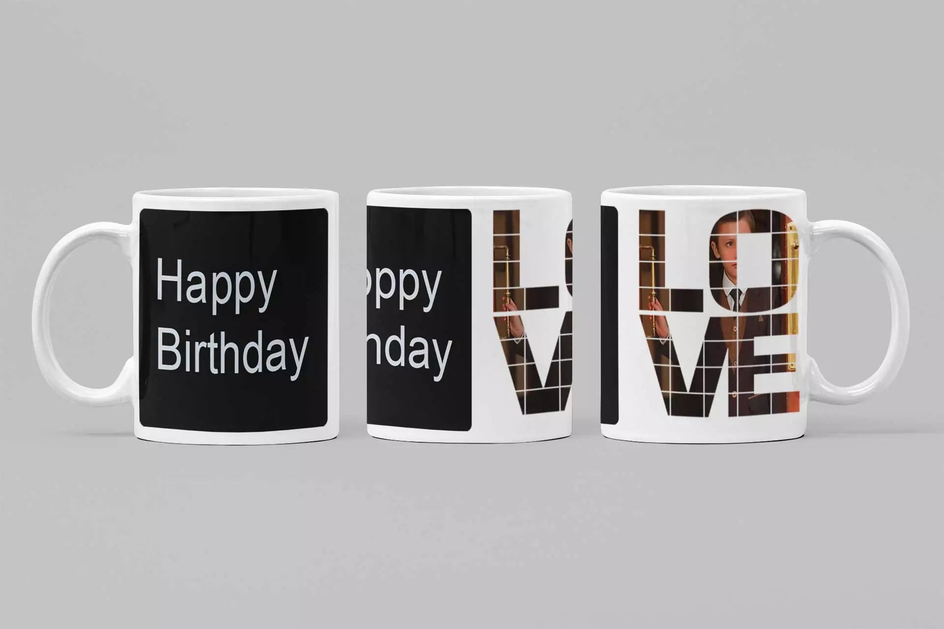 Personalised LOVE Photo Mug - Add Photo/Message