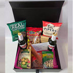 Luxury Stella Beer and Snacks Hamper with Personalised Card