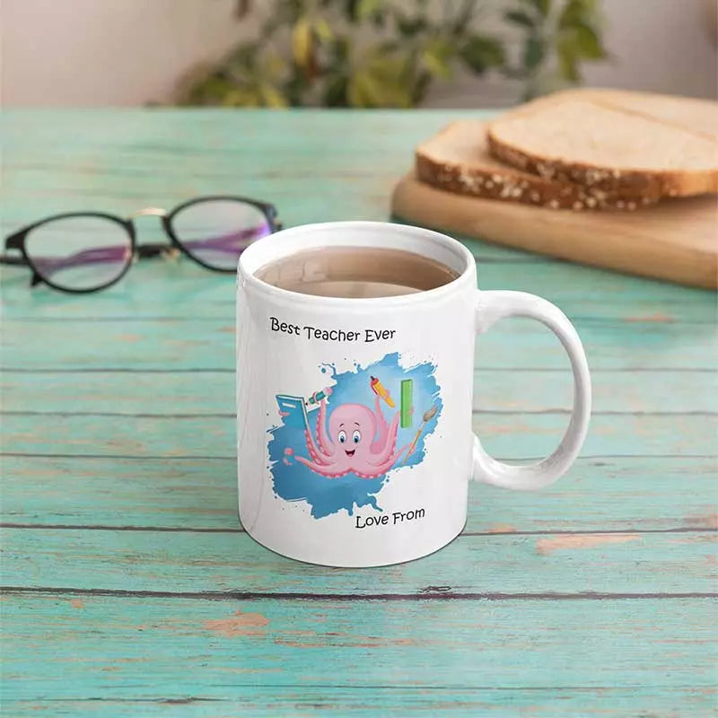 Personalised Best Teacher Ever Mug