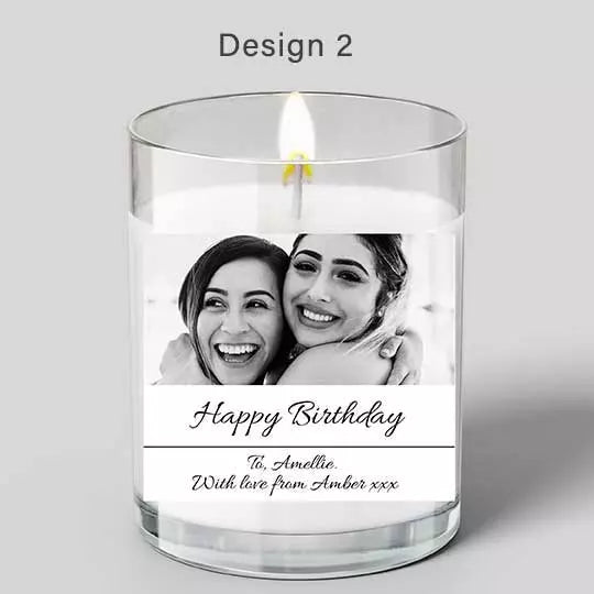 Chocolate, Bath Bombs & Prosecco Pamper Hamper with a Personalised Candle