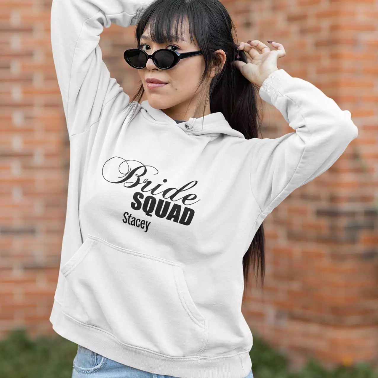 Personalised 'Brides Squad' Hoodie