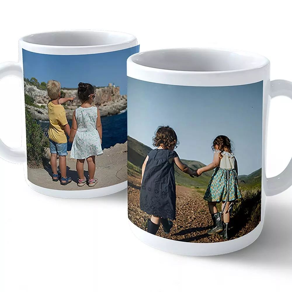 Personalised Photo Mug - Upload up to 2 photos