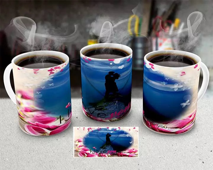 Personalised 'I Love You' Mug - Upload Photo