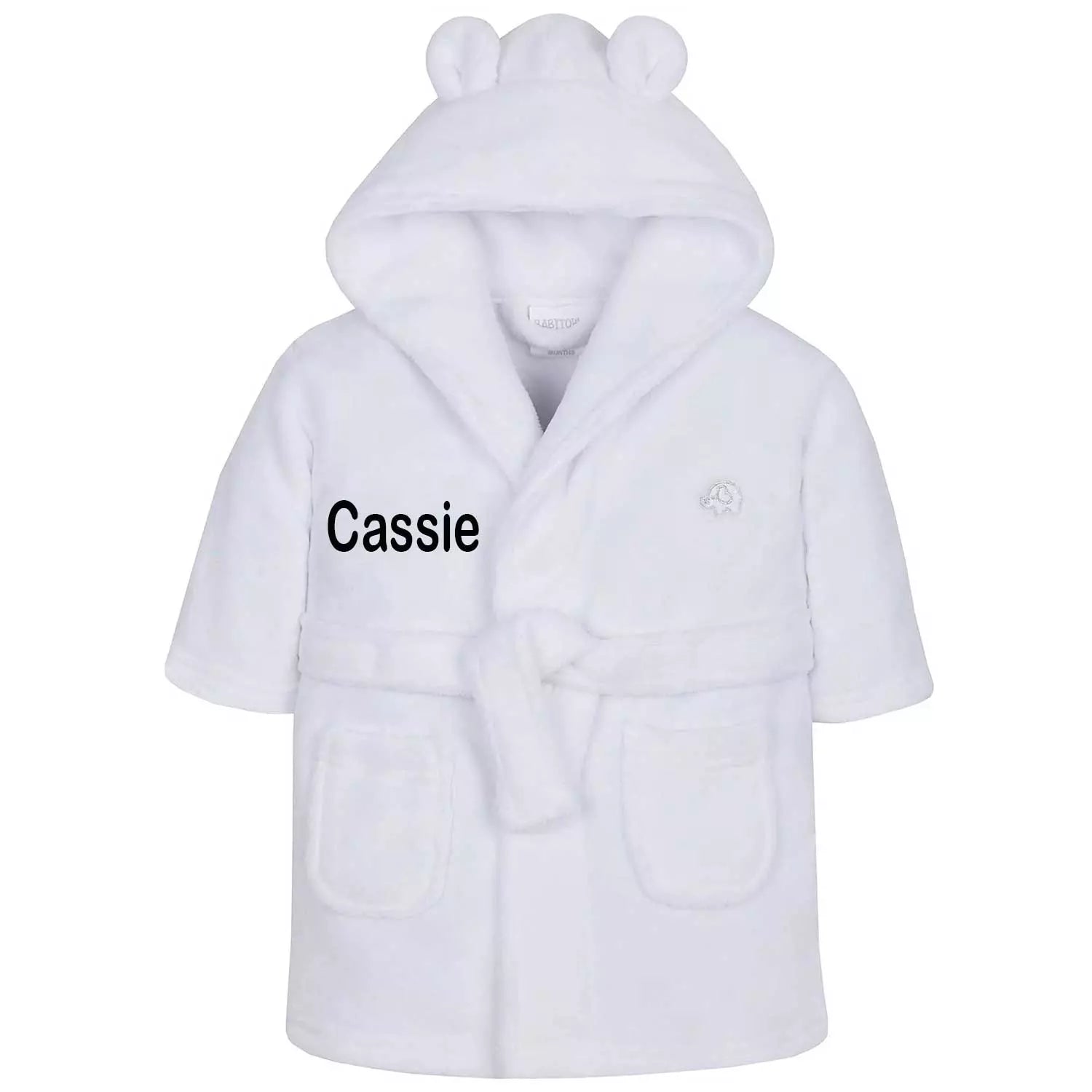 Personalised Embroidered Baby Dressing Robe/Gown - Add Name/Initial