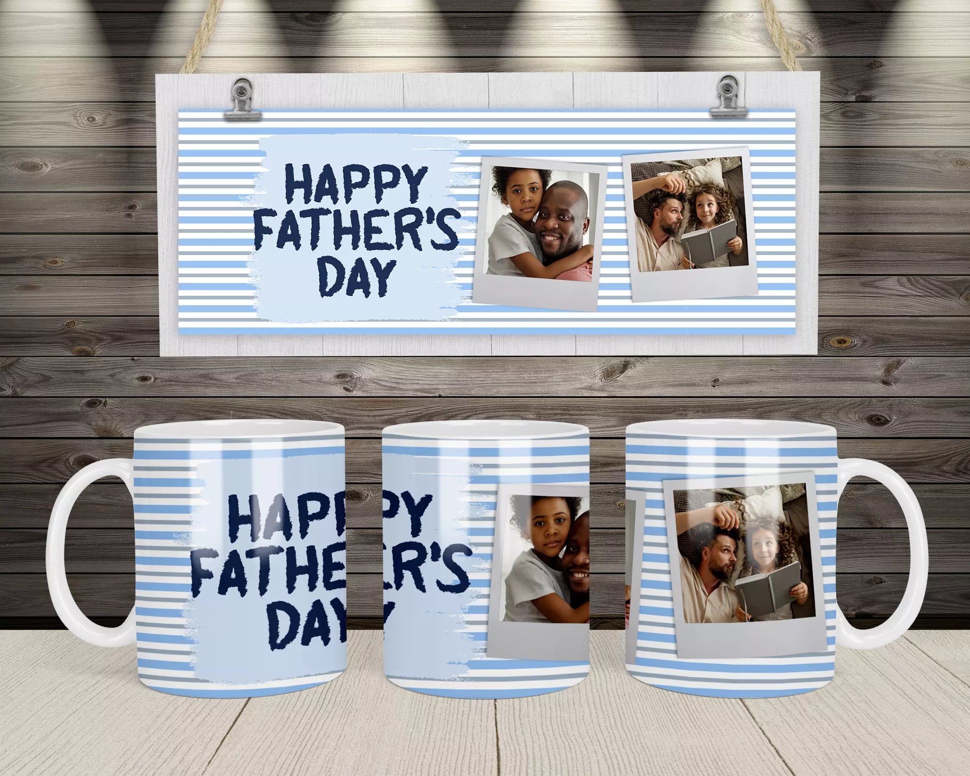 Personalised Father's Day Photo Mug