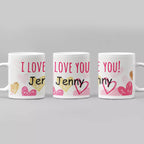 Personalised 'I Love You to the Moon & Back' Mug - Add Name