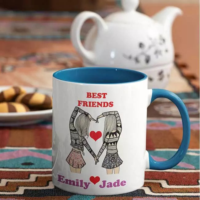 Best Friends Personalised Mug - Add Names