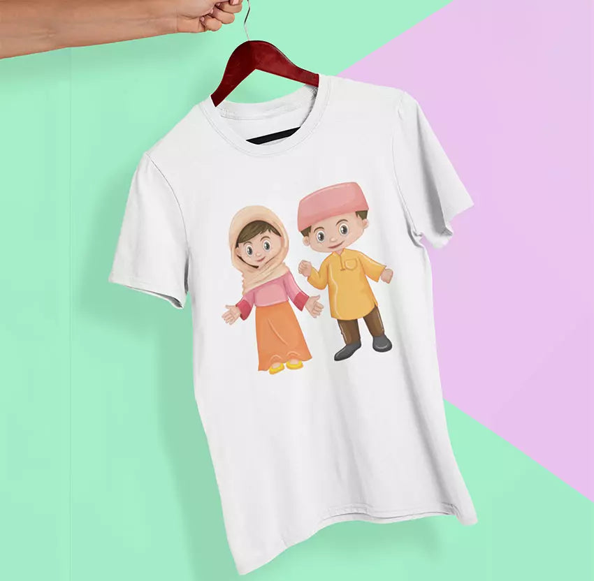 Personalised t-Shirt with Indian Couple