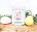 Personalised 'Easter With My Gnomies' Mug - Add Name