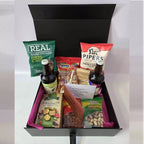 Luxury Old Mout Cider and Snacks Hamper with Personalised Card