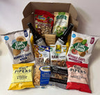 BrewDog Craft Beer and Snacks Hamper - 2 Bottles (Punk AF, Vaga Bond, Dead Pony Club) - Personalised Christmas Card