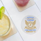 Kings are Born in (Month/Date) - Personalised Birthday Mug & Matching Coaster