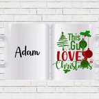 Personalised 'This Guy Loves Christmas' Mug - Add Name