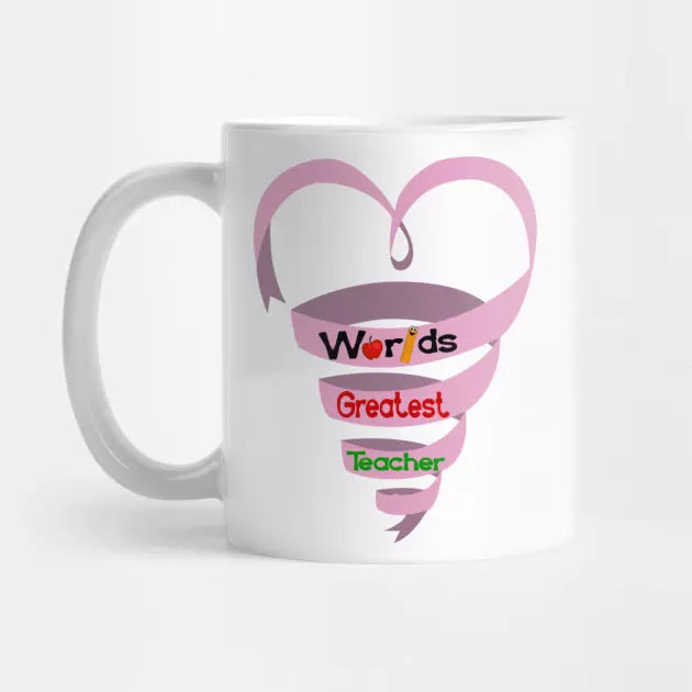 Personalised Worlds Greatest Teacher Mug