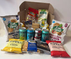 BrewDog Beer Craft Beer Cans and Snacks Hamper with Personalised Christmas Card
