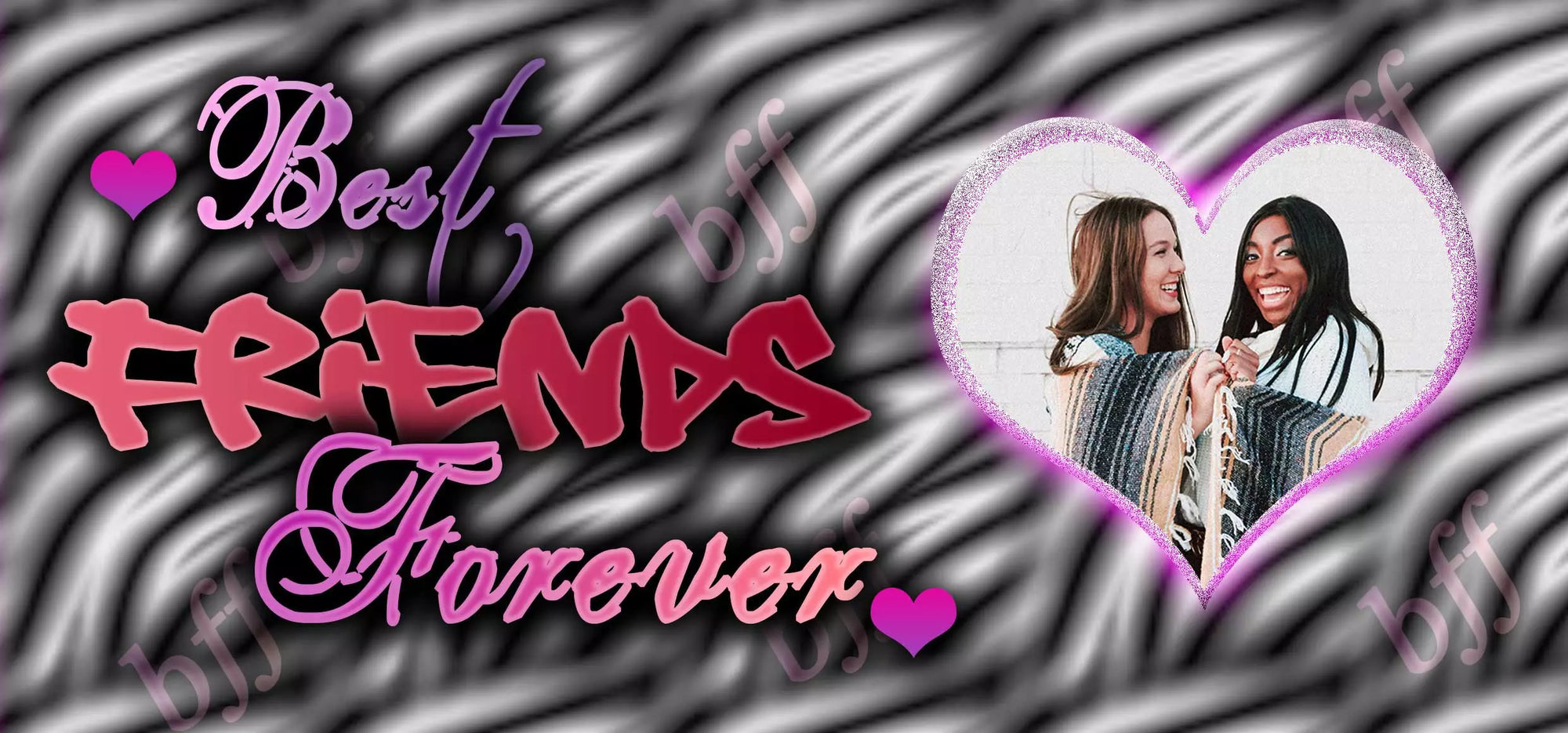 Best Friend Forever Photo Upload Mug