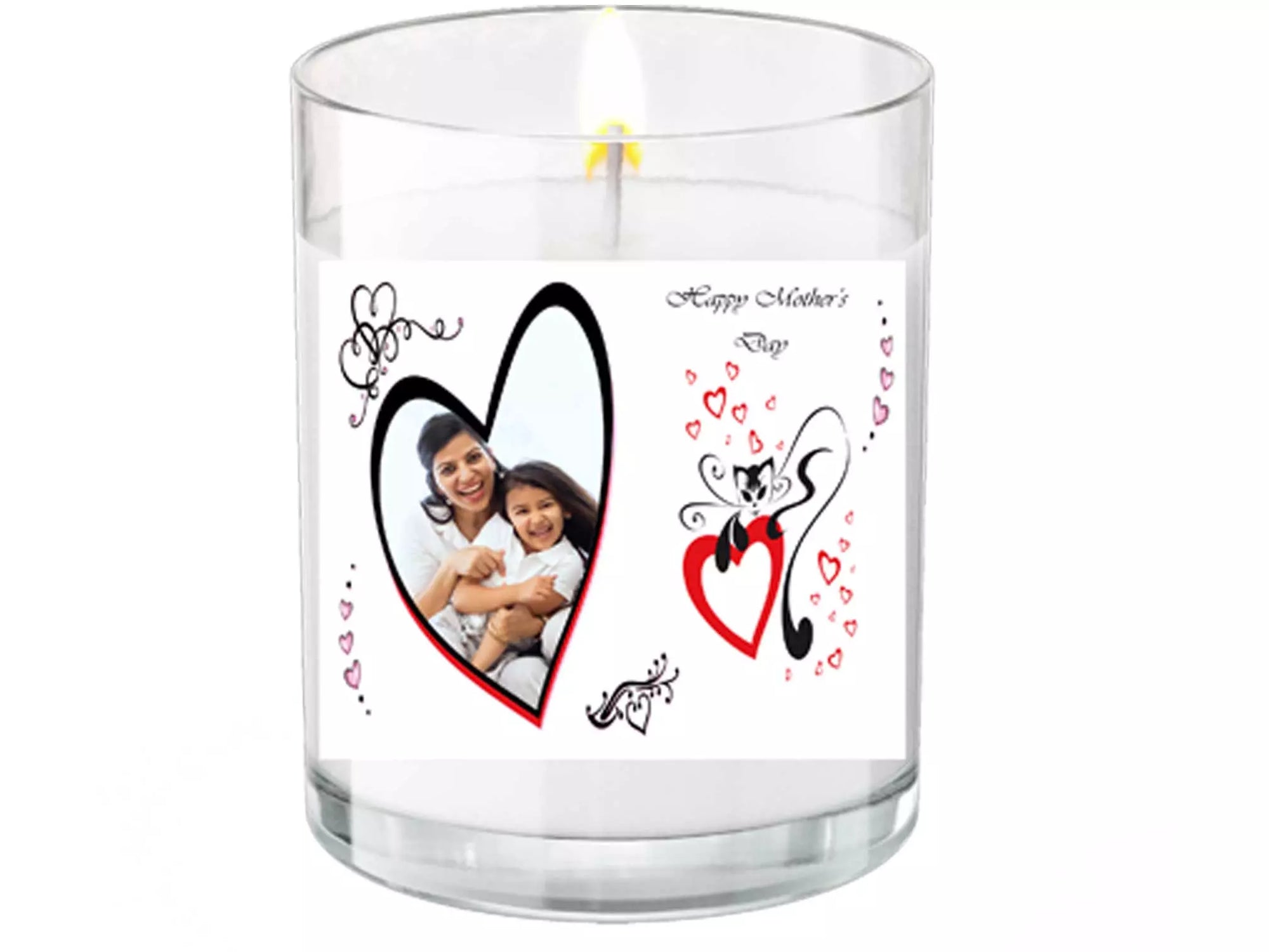 Valentine Chocolate, Bath Bombs & Prosecco Pamper Hamper with a Personalised Heart Candle