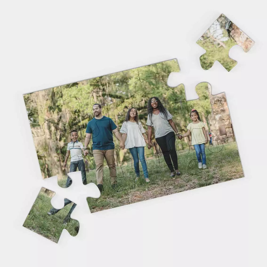 Personalised Photo Rectangular Jigsaw Puzzle - Choose Size