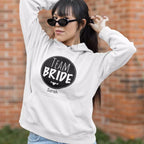 Personalised 'Team Bride' Hoodie - Add Name
