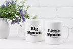 Little Spoon & Big Spoon Personalised Couple Mugs