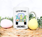 Personalised 'Easter With My Gnomies' Mug - Add Name/Message