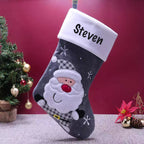 Personalised Deluxe Matching Family Christmas Stockings Set