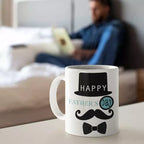 Happy Father's Day to a Gentleman Dad - PersonalisedÂ Mug