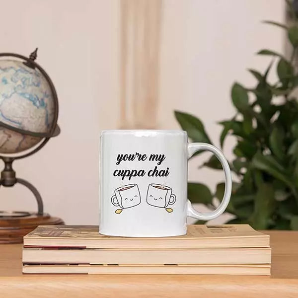 Personalised 'You're My Cuppa Chai/Tea' Mug - Add Text