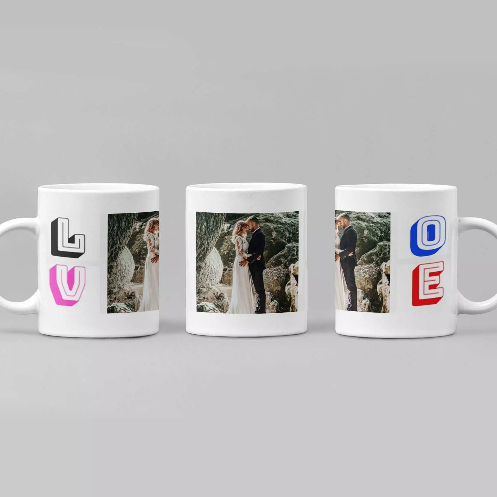 Personalised LOVE Photo Mug - Upload Photo