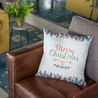 Merry Christmas & Happy New Year' - Personalised Christmas Cushion