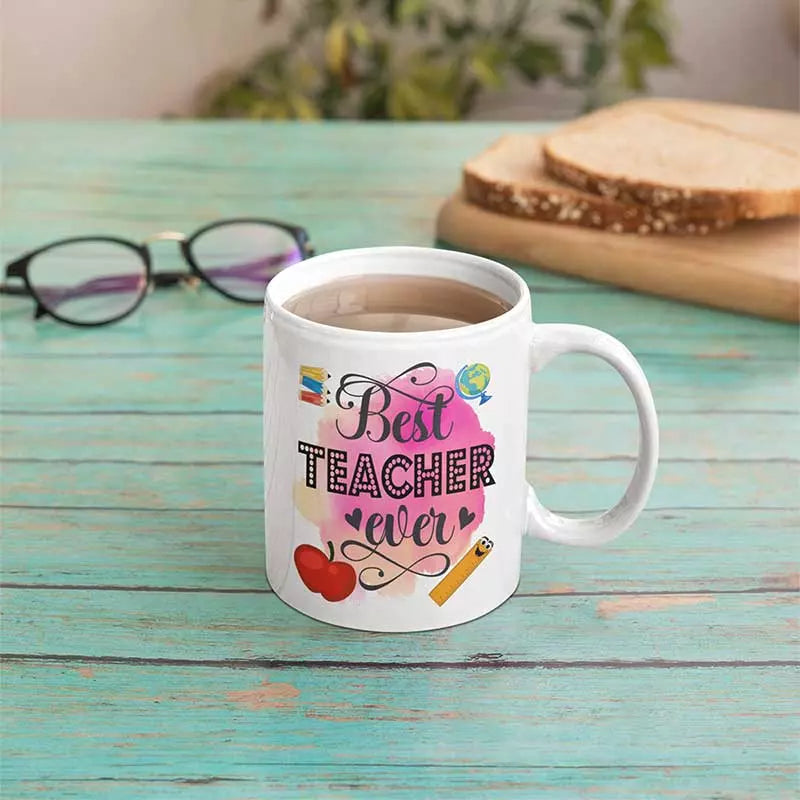 Personalised Best Teacher Ever Mug