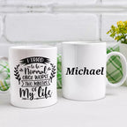 I Tried To Be Normal Once, Worst Two Minutes of My Life Personalised Funny Mug