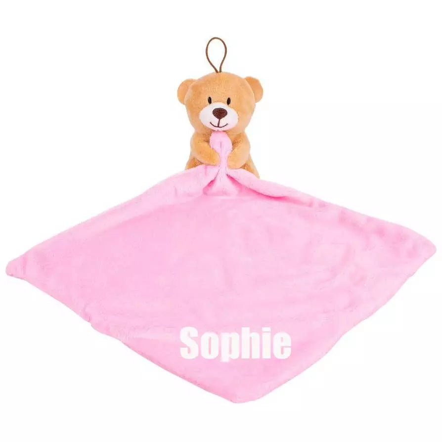 Personalised Baby Comfort Blanket - Add Name