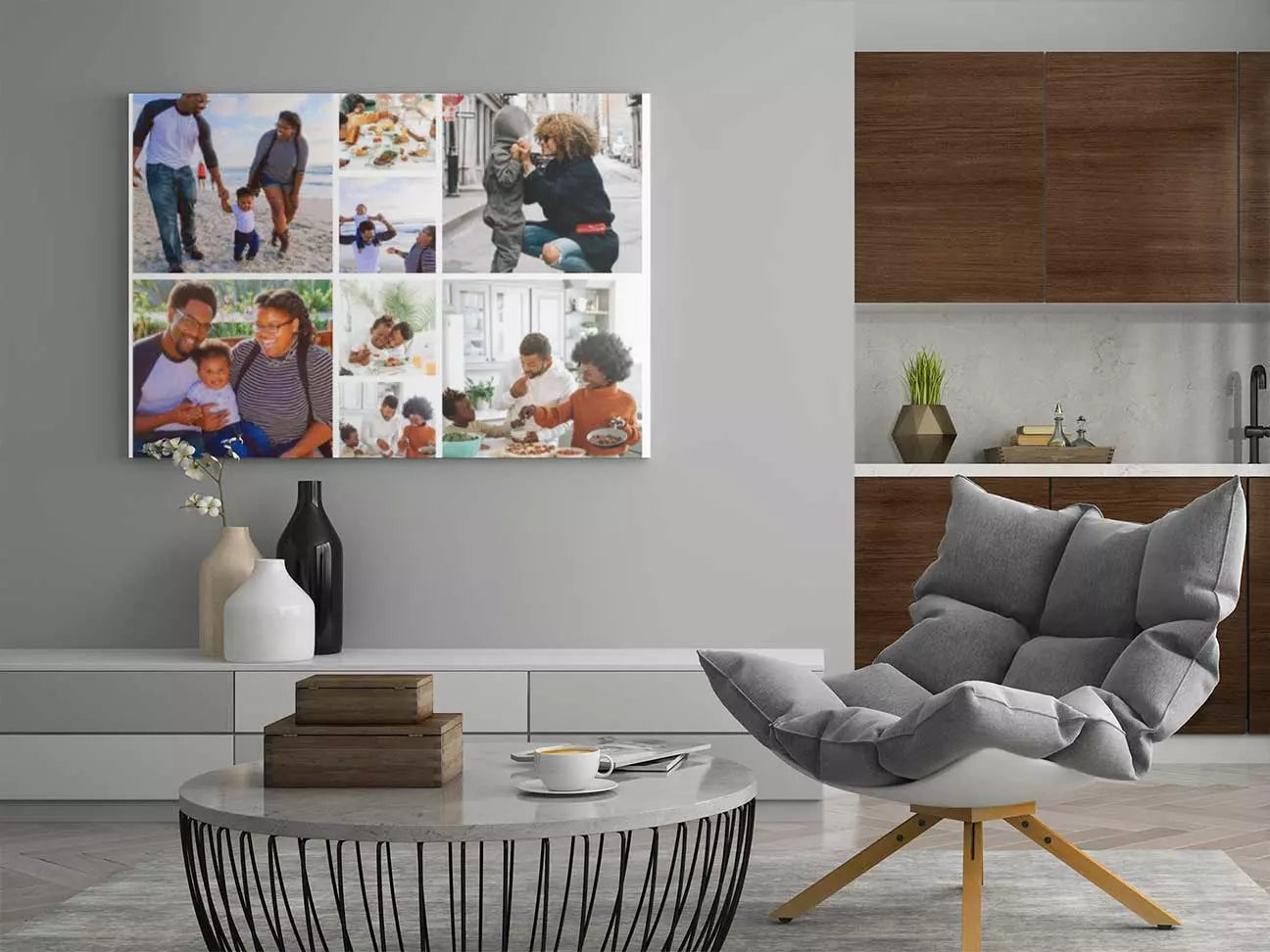 Custom Family Name Canvas | Personalised Wall Art for Home