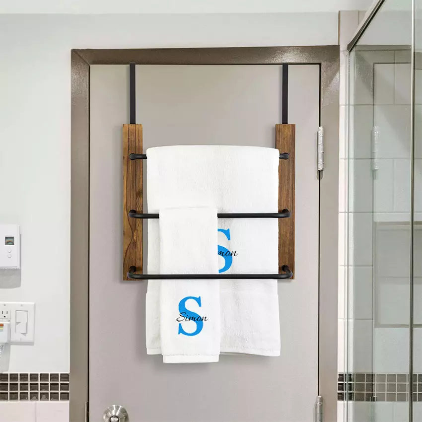 Personalised Name and Initial Embroidered Towel