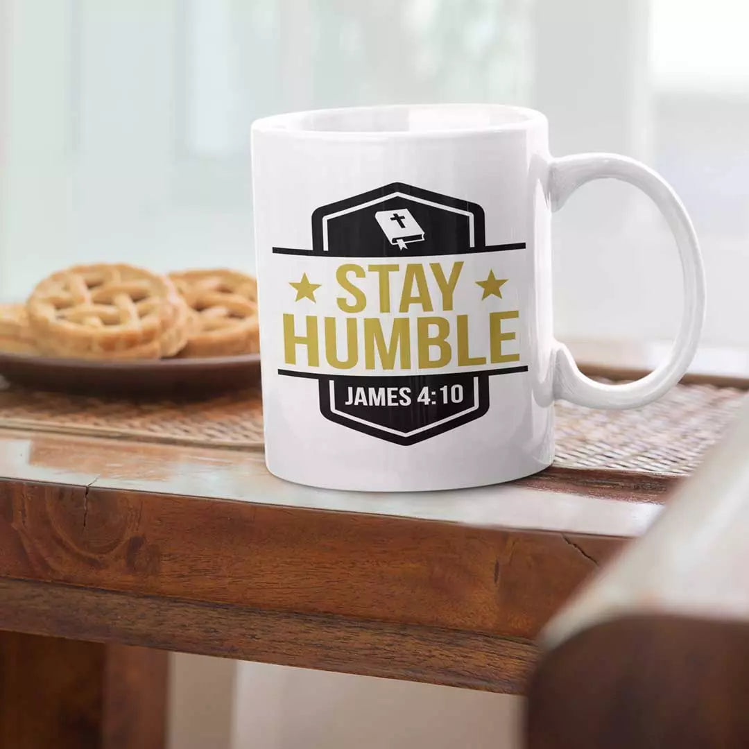 Stay Humble' Personalised Mug - Add Name