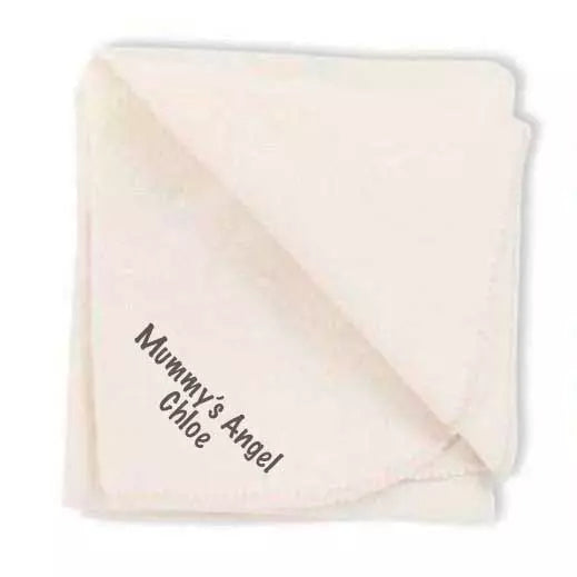 Personalised Baby Blanket - Add Name/Initial