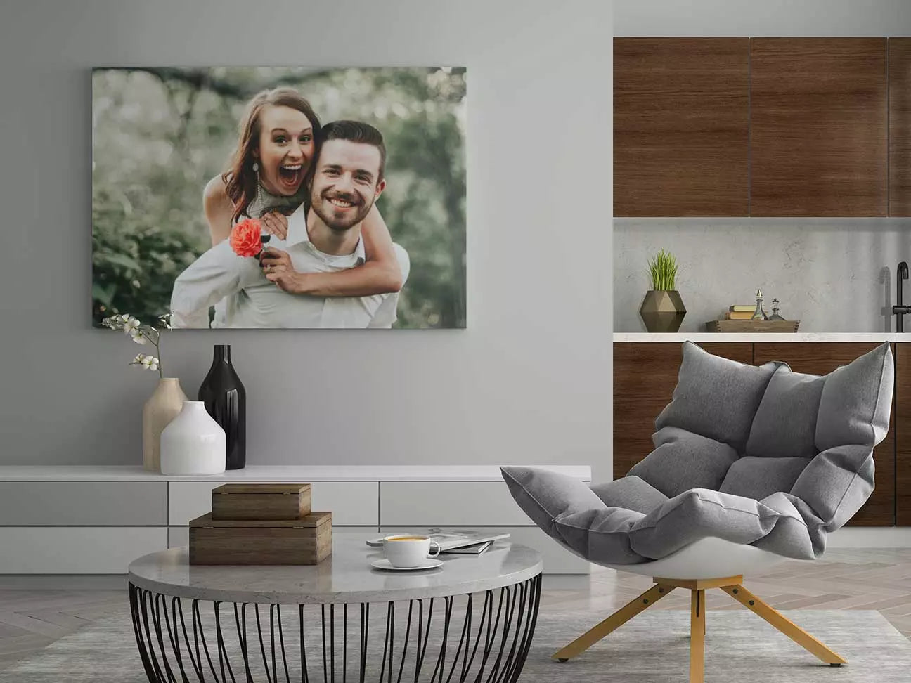 Photo Collage Canvas Print | Personalised Gift for Loved Ones
