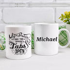 My Brain Has Too Many Tabs Open  Personalised Funny Mug