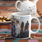 Personalised 4 Photos Collage Mug