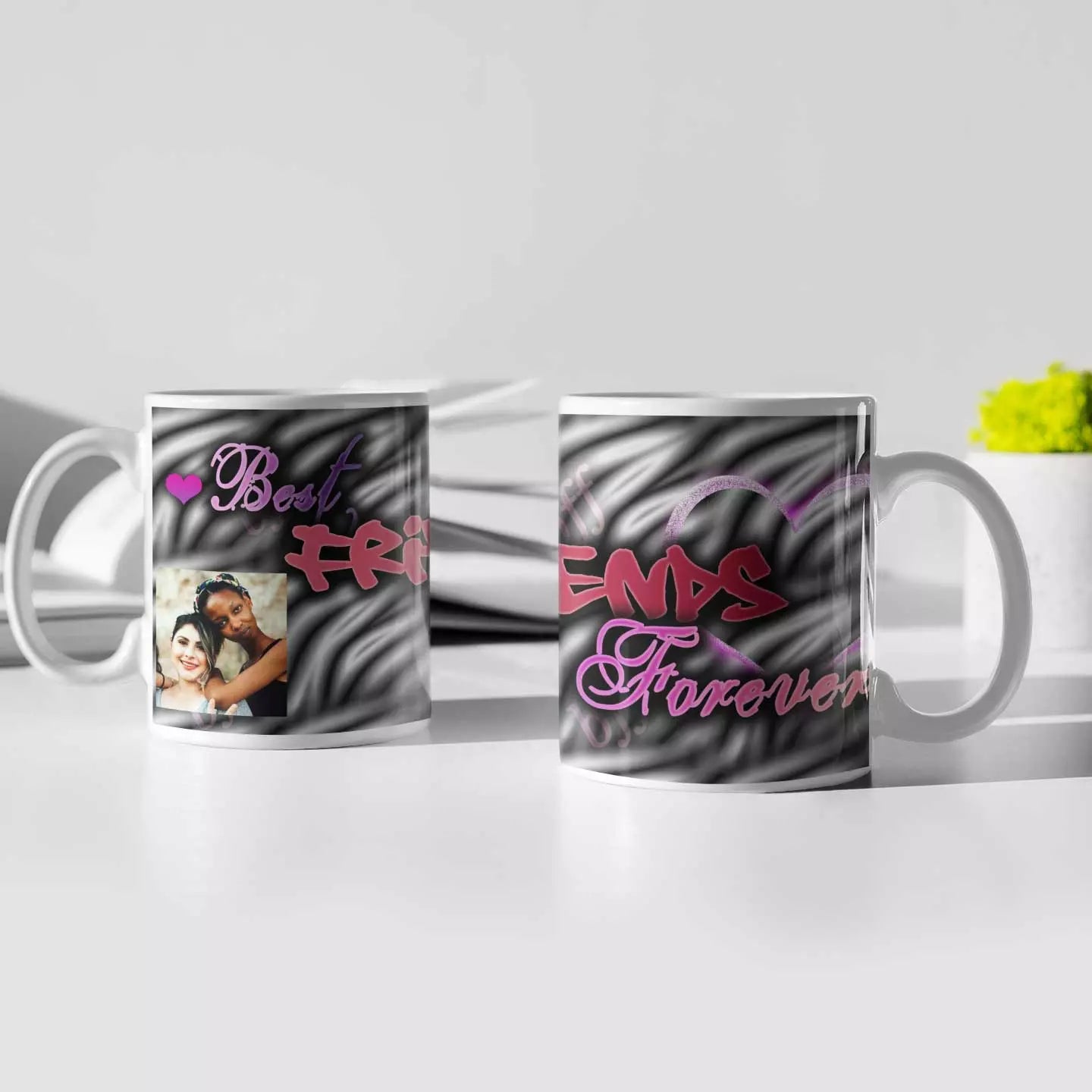 Best Friends Forever Photo Upload Mug
