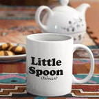 Little Spoon & Big Spoon Personalised Couple Mugs