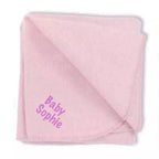 Personalised Baby Blanket - Add Name/Initial