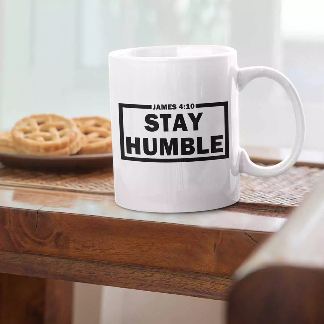 Personalised 'Stay Humble' Mug - Add Name