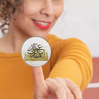 Personalised Golden Mosque Eid Labels & Stickers