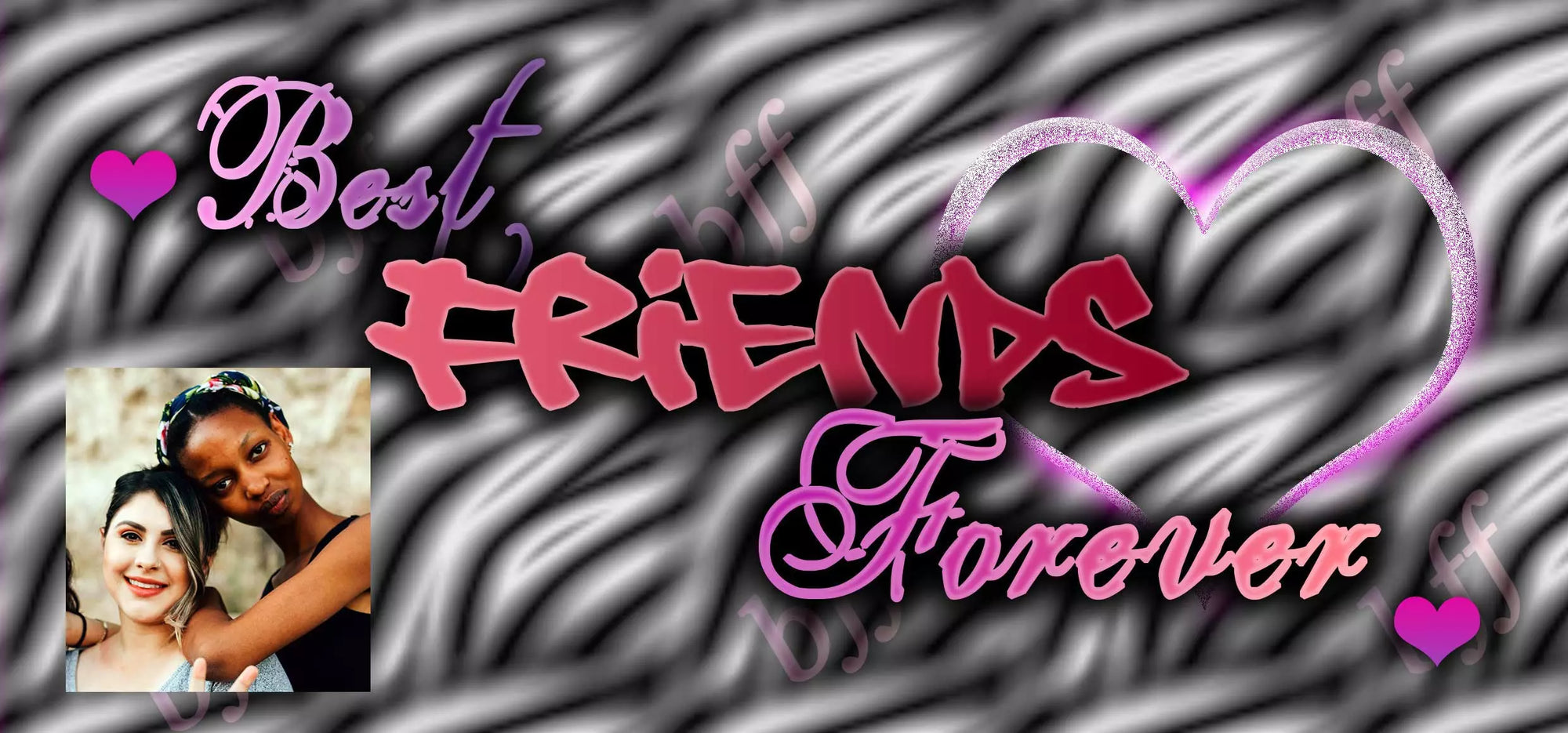 Best Friends Forever Photo Upload Mug