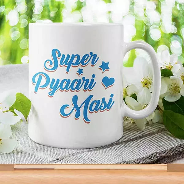 Super Pyaari Masi' Personalised Mug - Add Text