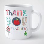 Personalised Thank you Teacher Mug