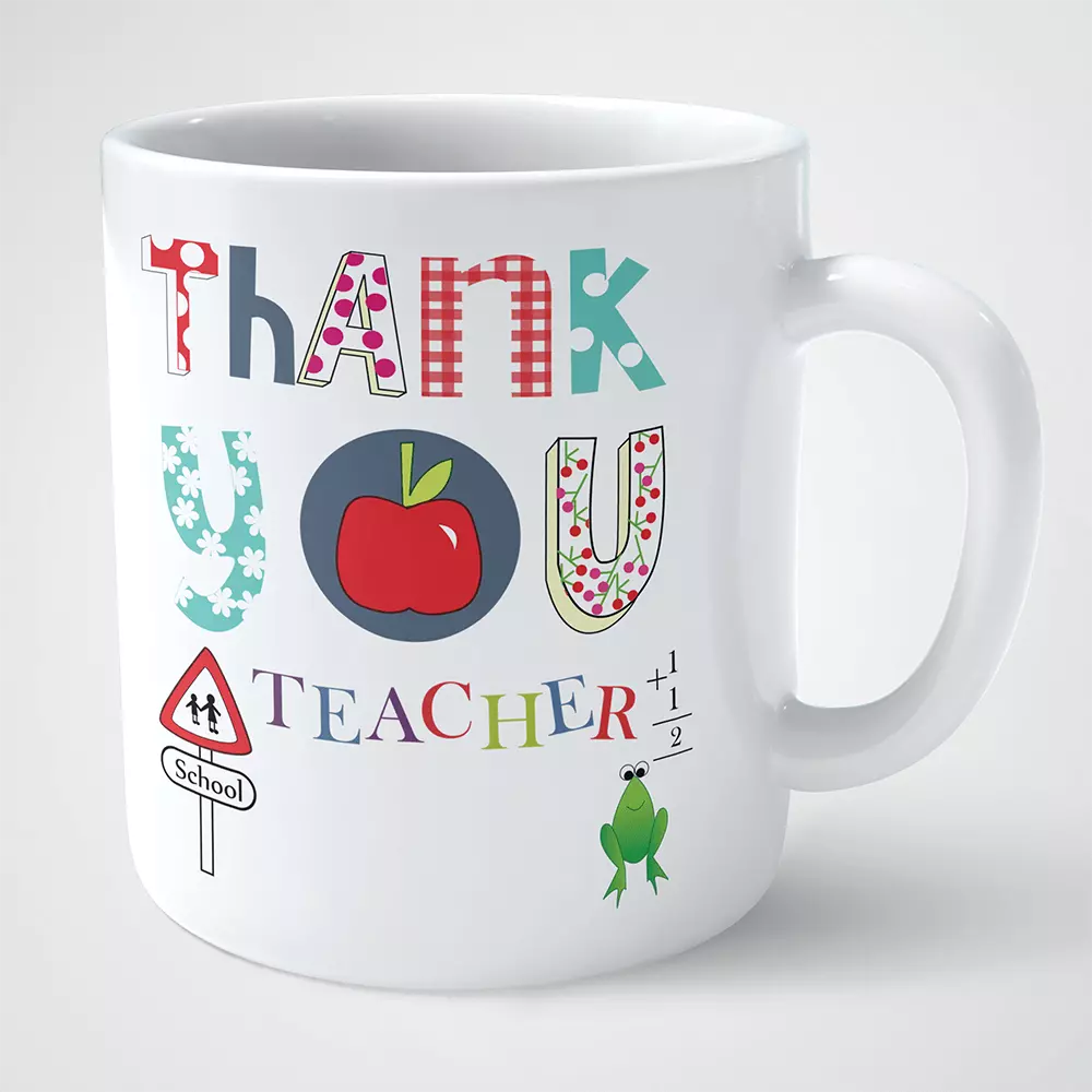Personalised Thank you Teacher Mug